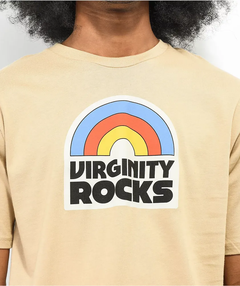 Danny Duncan Virginity Rocks Aviator Sand T-Shirt