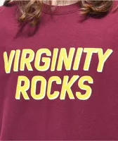 Danny Duncan Virginity Rocks Burgundy & Yellow T-Shirt