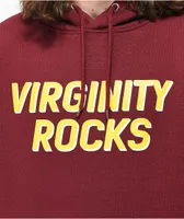 Danny Duncan Virginity Rocks Burgundy Hoodie