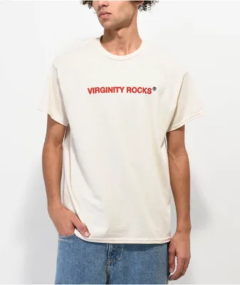 Danny Duncan Virginity Rocks Natural T-Shirt