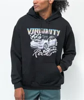 Danny Duncan Virginity Rocks Racing Black Hoodie