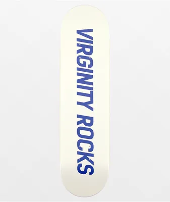 Danny Duncan Virginity Rocks White & Blue 8.0" Skateboard Deck