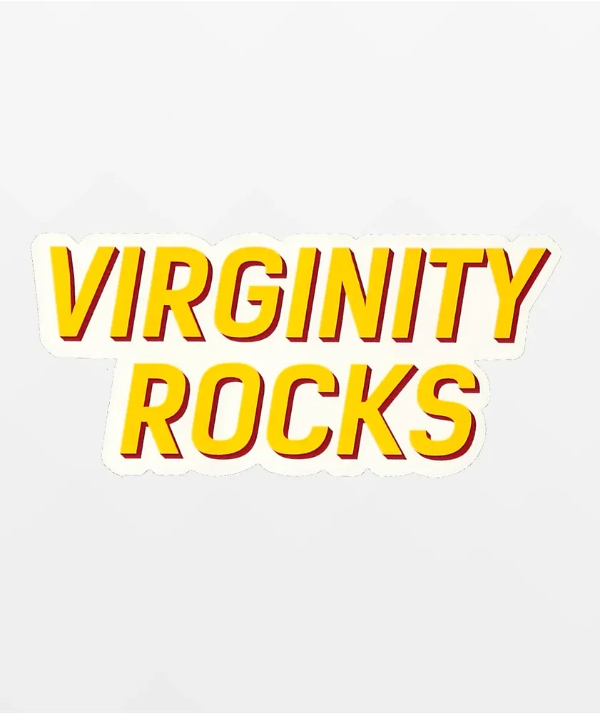 Danny Duncan Virginity Rocks White Sticker