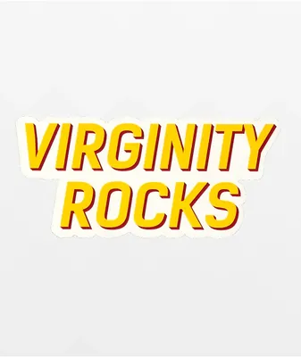 Danny Duncan Virginity Rocks White Sticker