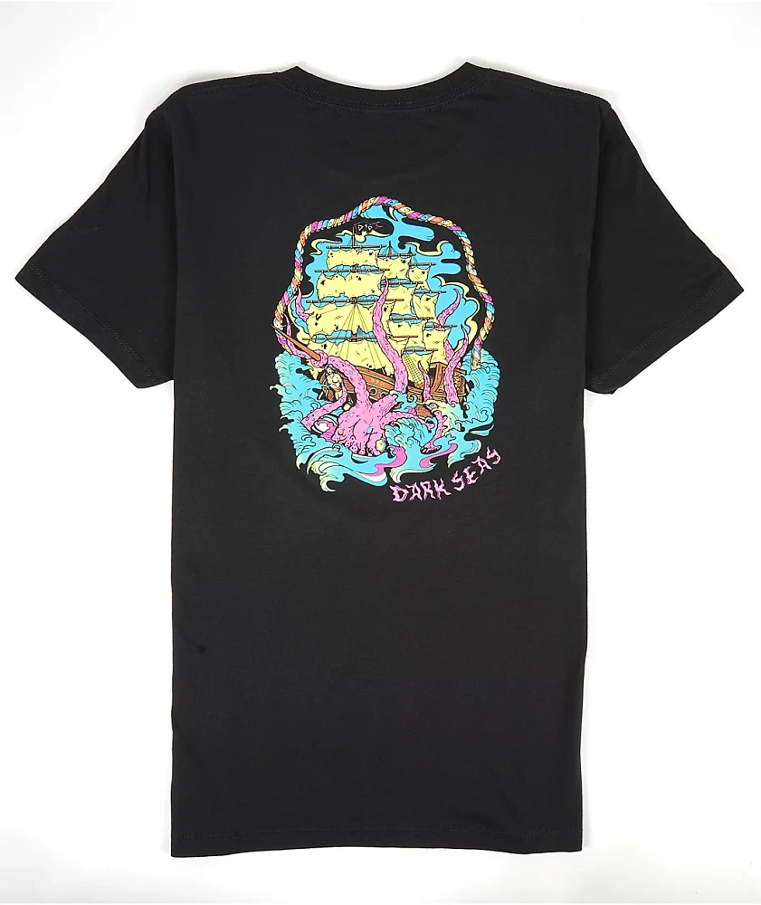 Dark Seas Kids Undertaker Black T-Shirt