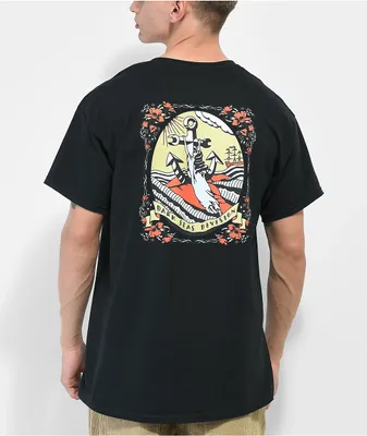 Dark Seas Passion Black T-Shirt