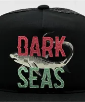 Dark Seas Thresher Black Trucker Hat
