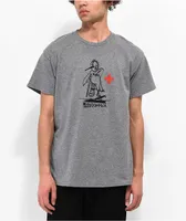 Darkroom Damaged Grey T-Shirt