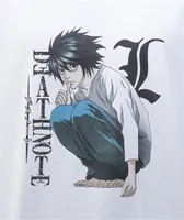 Death Note Chill Squat White T-Shirt