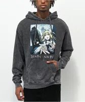 Death Note Misa Amane Washed Black Hoodie