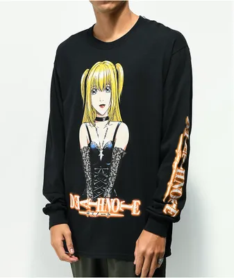 Death Note Misa Black Long Sleeve T-Shirt
