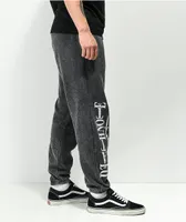 Death Note Washed Black Sweatpants