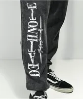 Death Note Washed Black Sweatpants