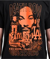 Death Row LA Collage Freelancer Black T-Shirt