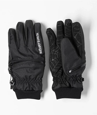 Deathgrip Ghoul Black Snowboard Gloves