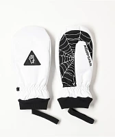 Deathgrip Ghoul Decon White Snowboard Mittens