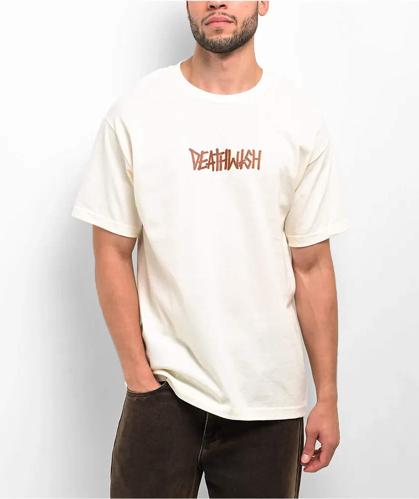 Deathwish Skateboards Offest T-Shirt - Heather Grey