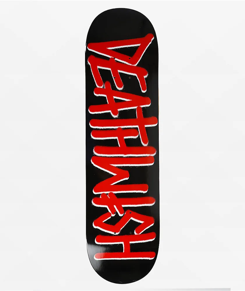 Deathwish Deathspray Red 8.0" Skateboard Deck