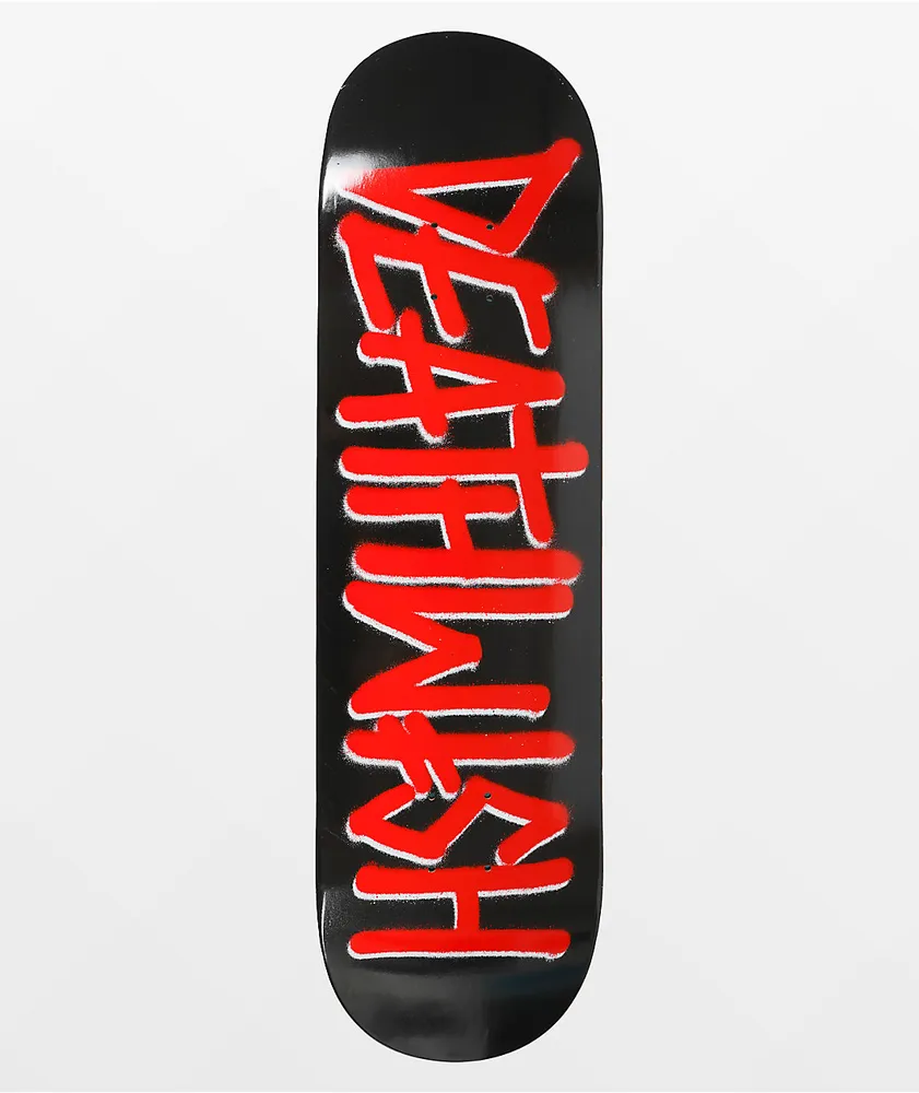 Deathwish Deathspray Red 8.5" Skateboard Deck