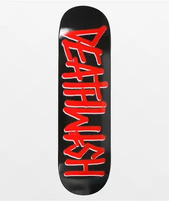 Deathwish Deathspray Red 8.5" Skateboard Deck