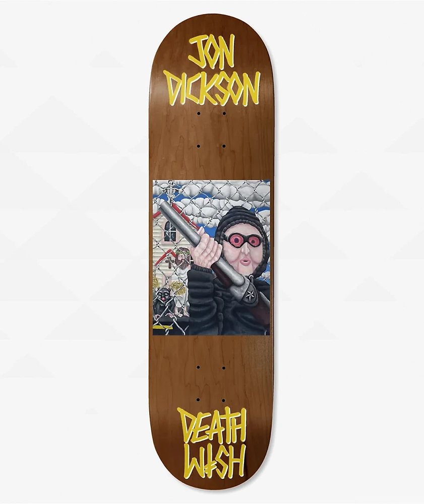 Deathwish Dickson All Screwed Up 8.475" Skateboard Deck