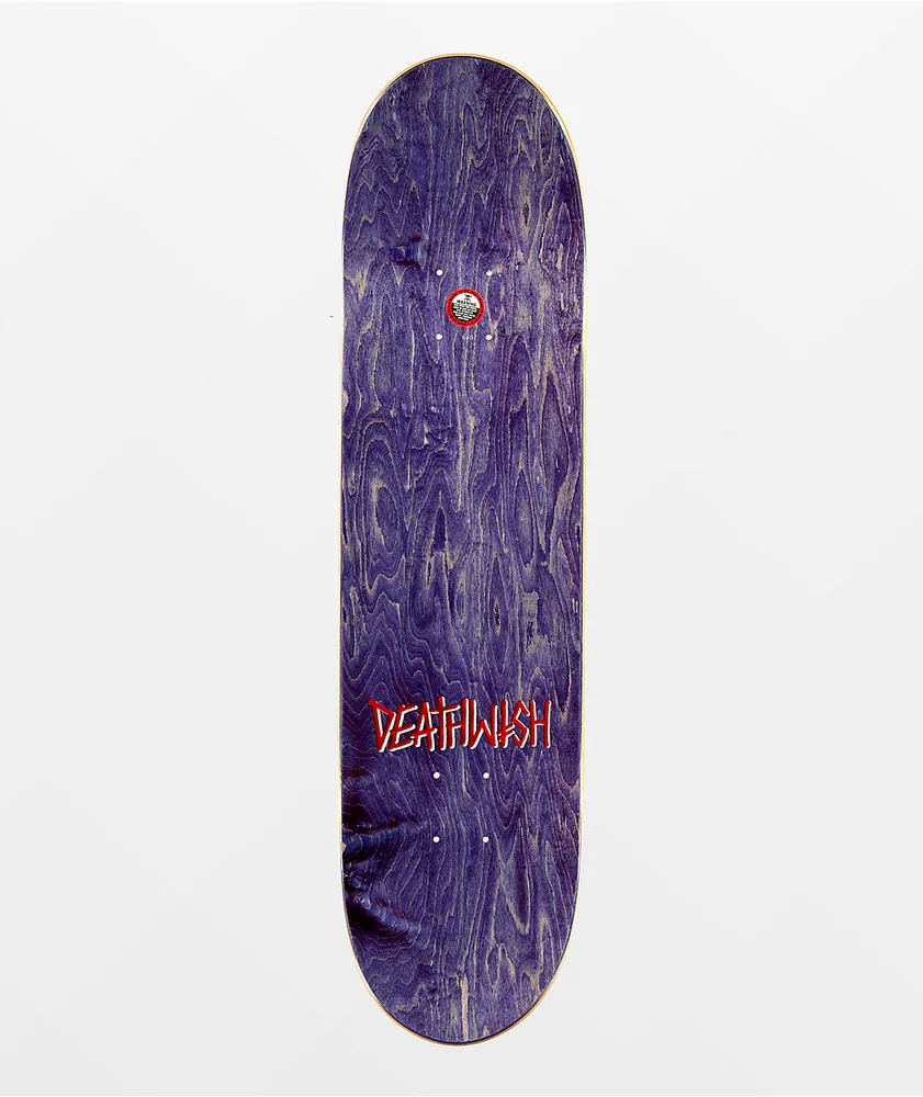 Deathwish Drop Cap 8.0" Skateboard Deck