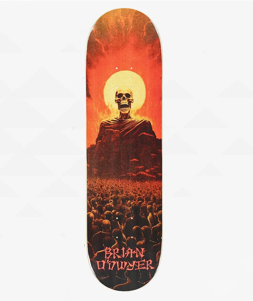 Deathwish O'Dwyer Skull 8.475" Skateboard Deck