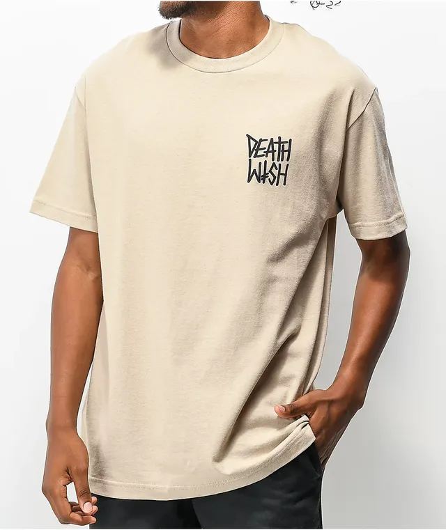 Deathwish Skateboards Offest T-Shirt - Heather Grey