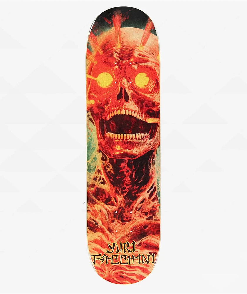 Deathwish Yuri Skull 8.25" Skateboard Deck