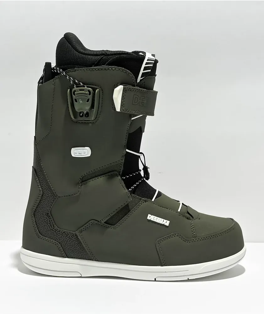 Deeluxe Team ID Olive Green Snowboard Boots