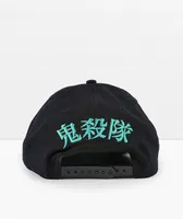 Demon Slayer Flex Black Snapback Hat