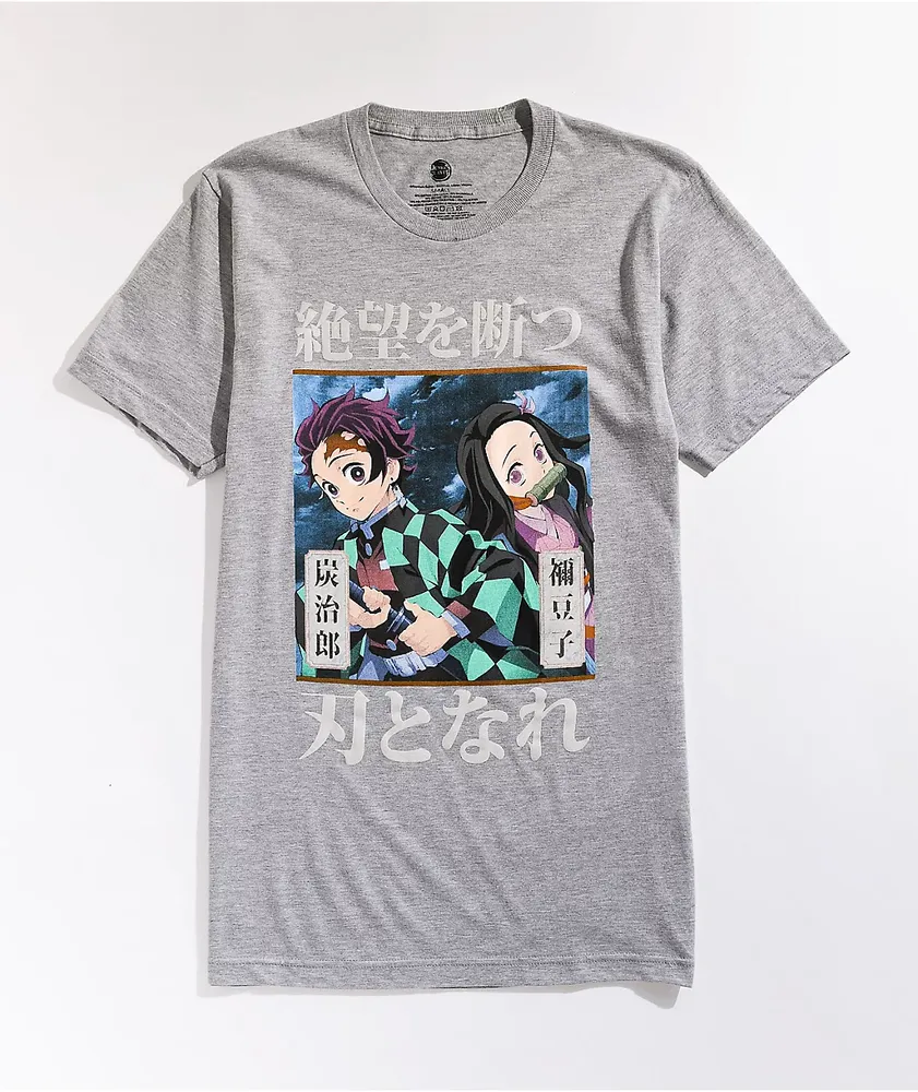 Demon Slayer Grey T-Shirt