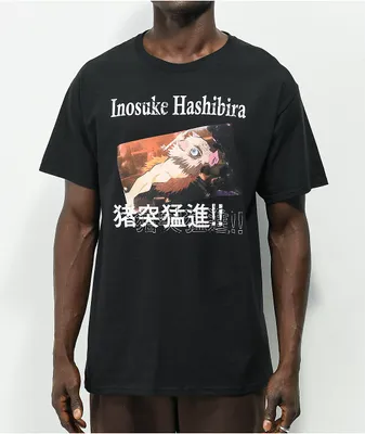 Demon Slayer Hashibira Black T-Shirt