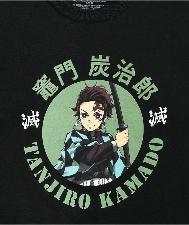 Demon Slayer Tanjiro Tee - Little Kid / Big Kid - Black