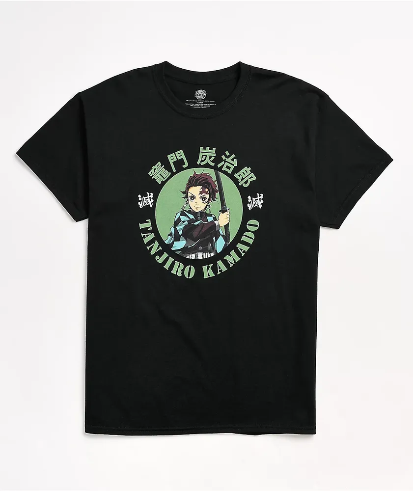 Demon Slayer Tanjiro Black T-Shirt