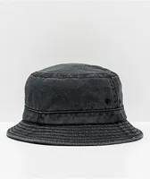 Desert Dreamer Good Luck Tiger Black Bucket Hat