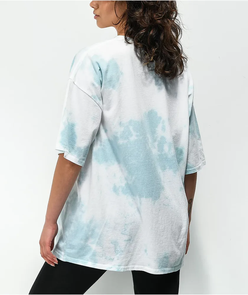 Desert Dreamer x Hello Kitty Unicorn Blue Tie Dye T-Shirt