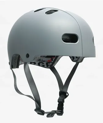 Destroyer DH-1 Certified Grey Skateboard Helmet