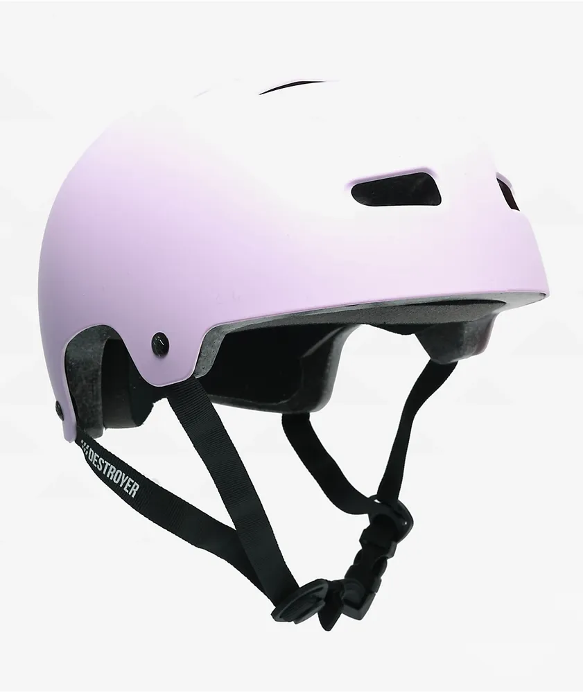 Destroyer Fairmont Certified Pale Purple Skateboard Helmet