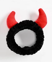 Devil Black & Red Plush Headband