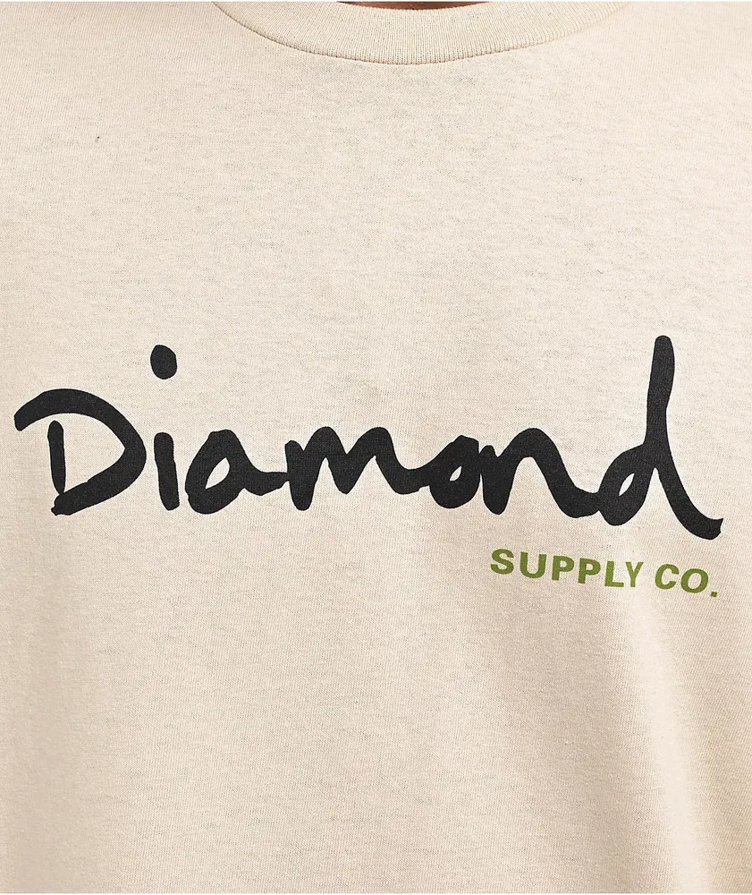 Diamond Supply CO. OG Script Natural T-Shirt