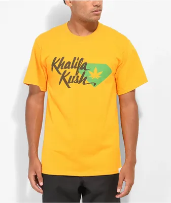 Diamond Supply Co. Khalifa Kush Gold T-Shirt
