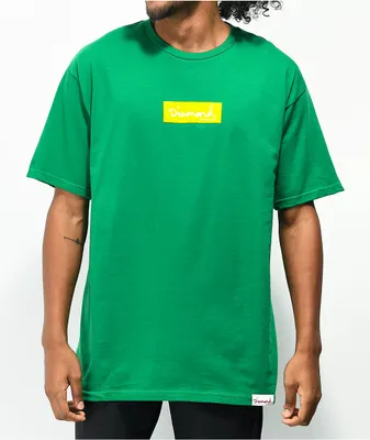 Diamond Supply Co. Mini Box Logo Green T-Shirt