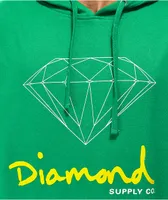 Diamond Supply Co. OG Sign Green Hoodie