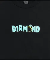 Diamond Supply Co. Ring Black T-Shirt