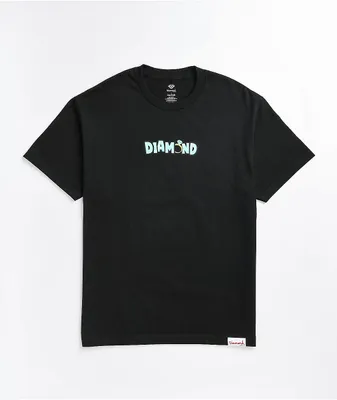 Diamond Supply Co. Ring Black T-Shirt