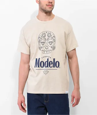 Diamond Supply Co. x Modelo Sketch Khaki T-Shirt