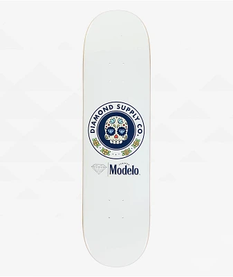 Diamond Supply Co. x Modelo Sugar 8.25" Skateboard Deck