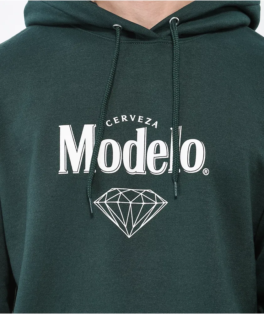 Diamond Supply Co. x Modelo Tradition Green Hoodie