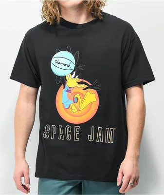 Diamond Supply Co. x Space Jam Daffy Duck Black T-Shirt